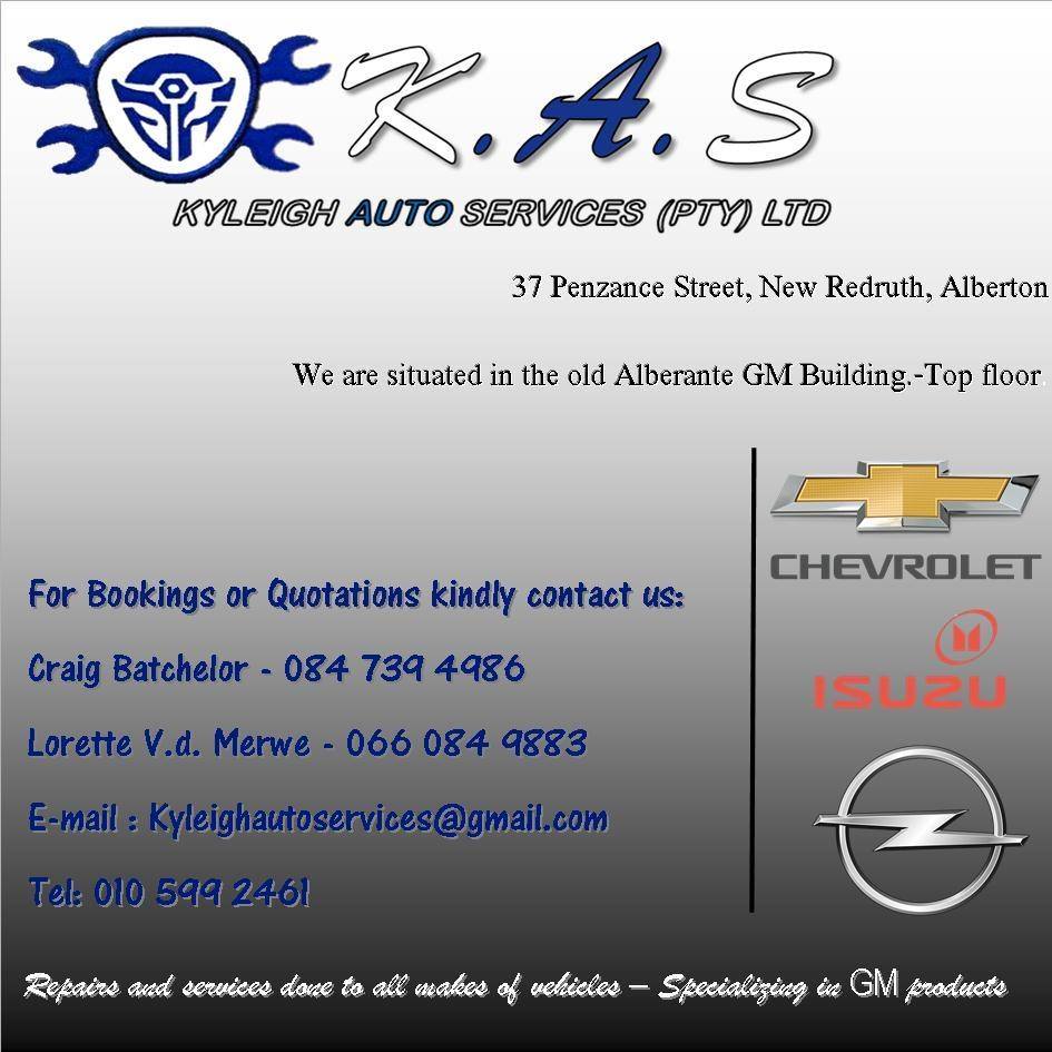 Kyleigh Auto Services (PTY) LTD picture
