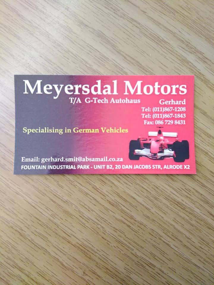 MEYERSDAL MOTORS photo 1209